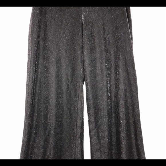 Night Way Collections sparkly wide leg pants M - Picture 9 of 12
